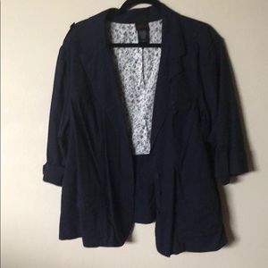 Torrid Blue blazer jacket